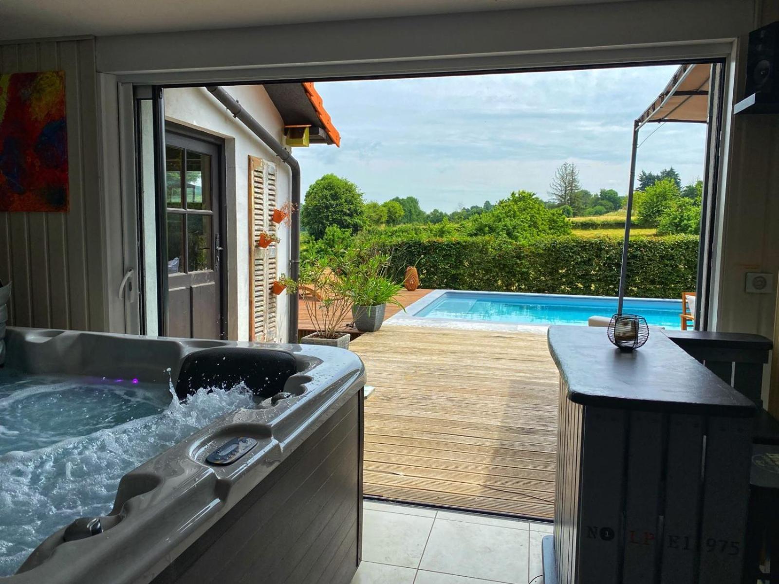 Gite Piscine Jacuzzi Privatises Clos Valentin Freulleville Екстер'єр фото